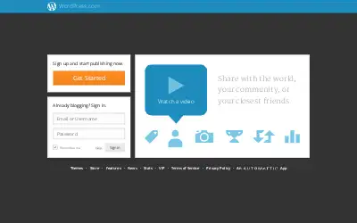 wordpress.com in 2013