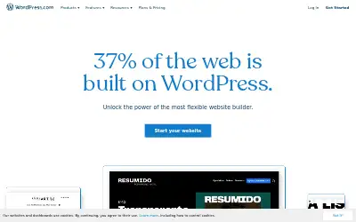 wordpress.com in 2020