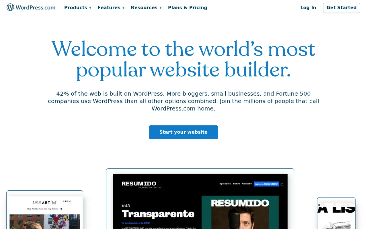 wordpress.com in 2021