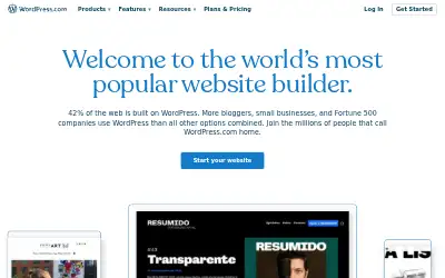 wordpress.com in 2021