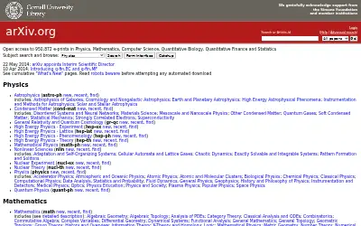 arxiv.org in 2014