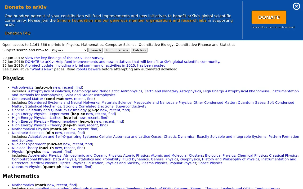 arxiv.org in 2016