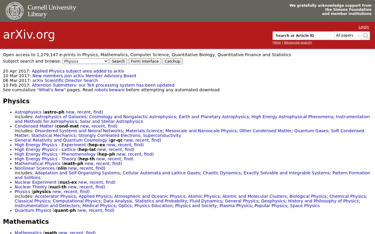 arxiv.org in 2017