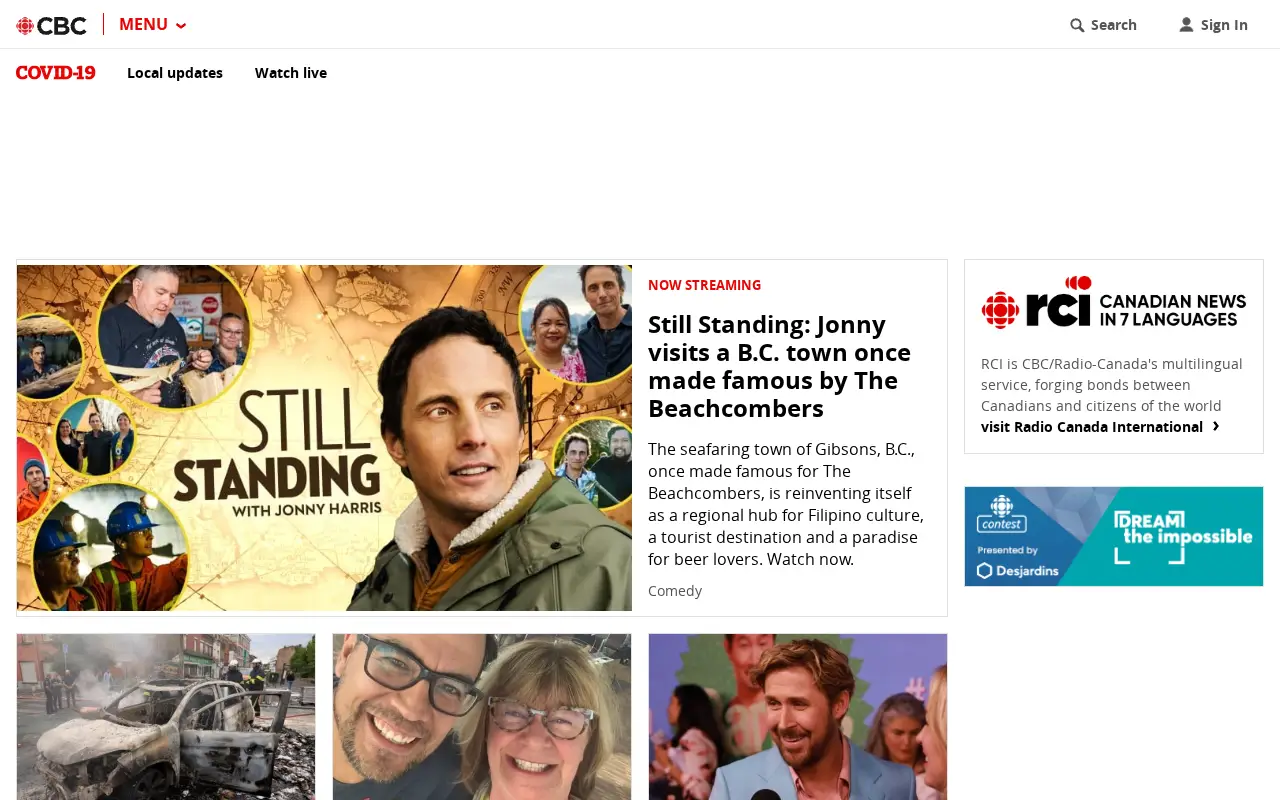 cbc.ca in 2023