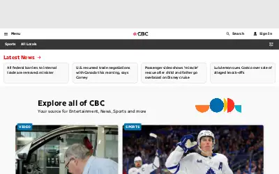 cbc.ca in 2025