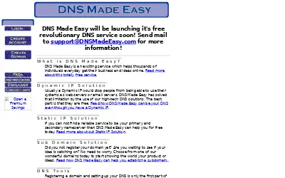 dnsmadeeasy.com in 2001