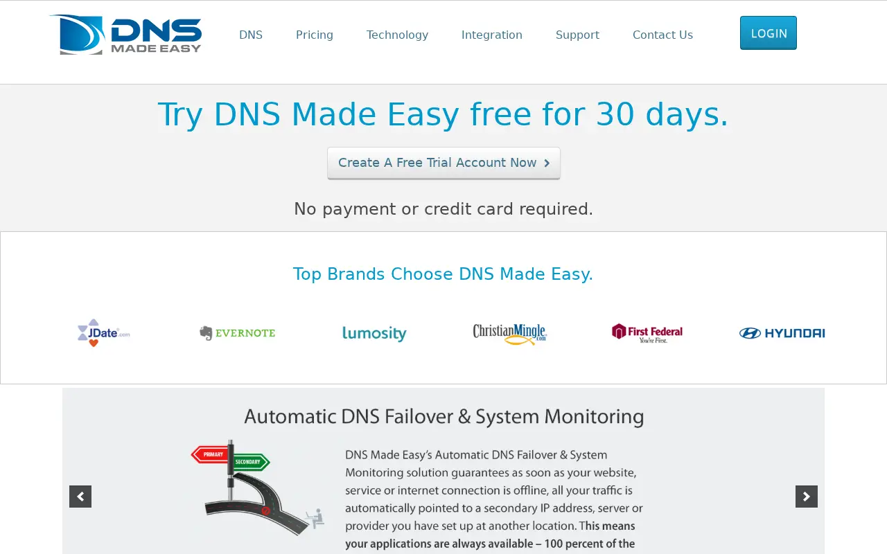dnsmadeeasy.com on July 5, 2014