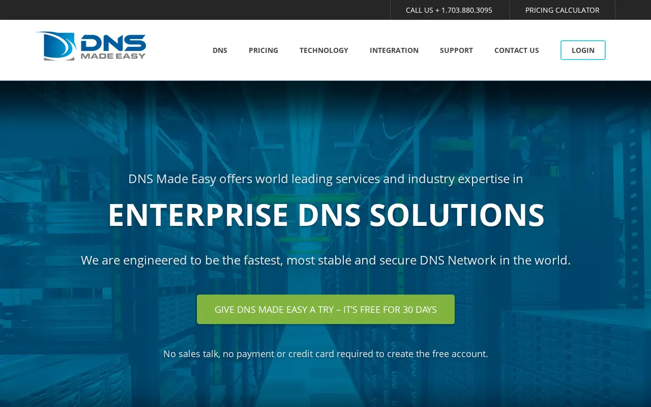 dnsmadeeasy.com on July 1, 2015