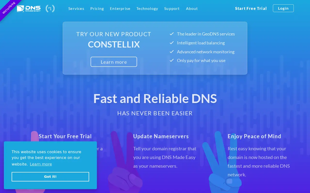 dnsmadeeasy.com in 2019