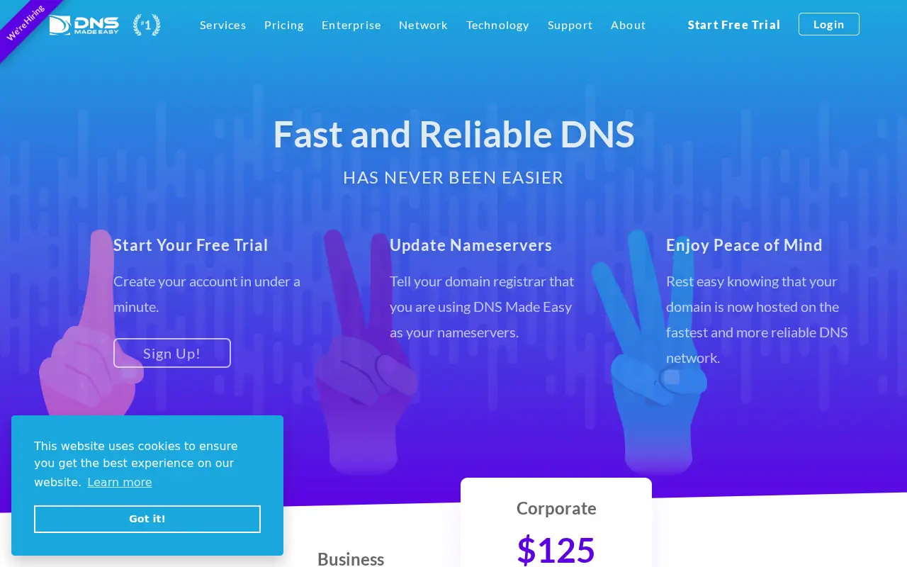 dnsmadeeasy.com on July 1, 2020