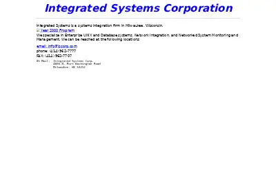 iscorp.com in 1999