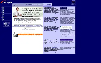 iscorp.com in 2001