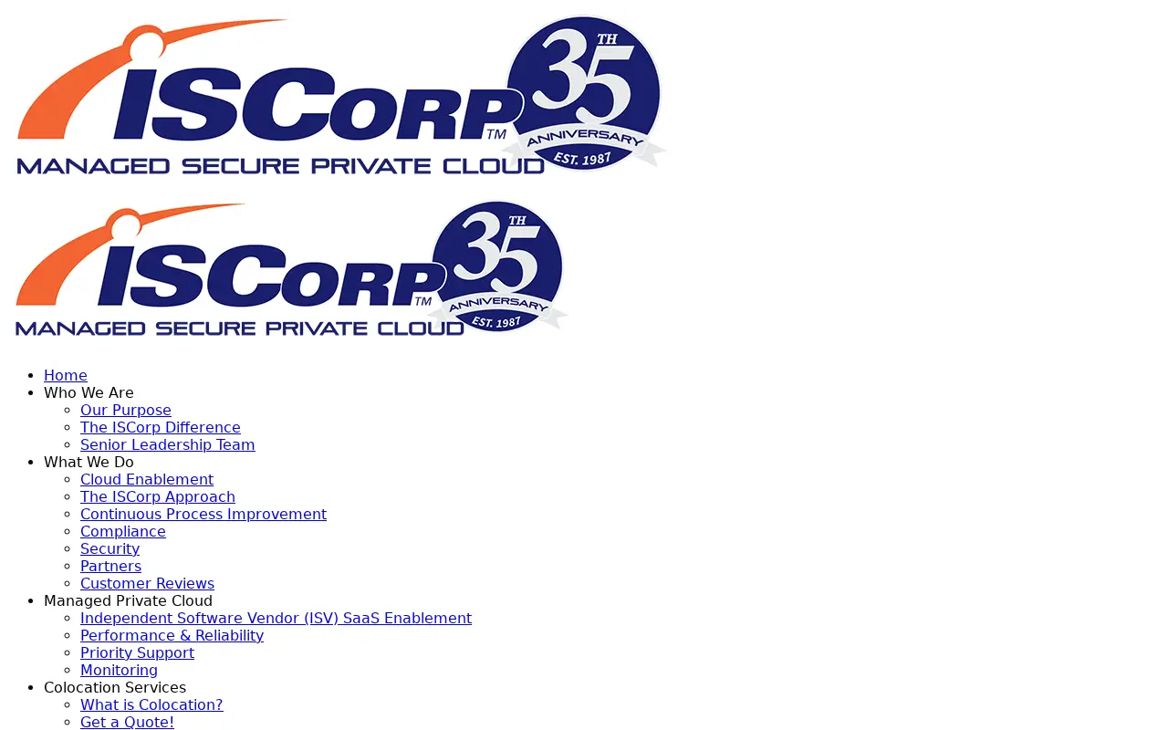 iscorp.com on June 30, 2022