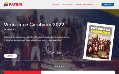 patria.org.ve in 2022