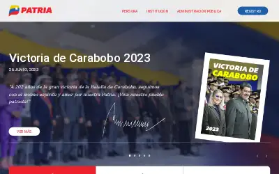 patria.org.ve in 2023