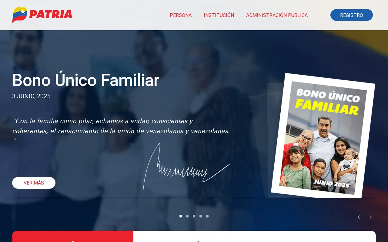 patria.org.ve in 2025