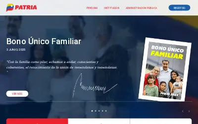 patria.org.ve in 2025