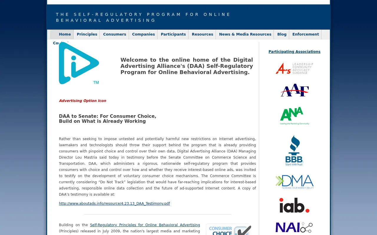aboutads.info in 2013