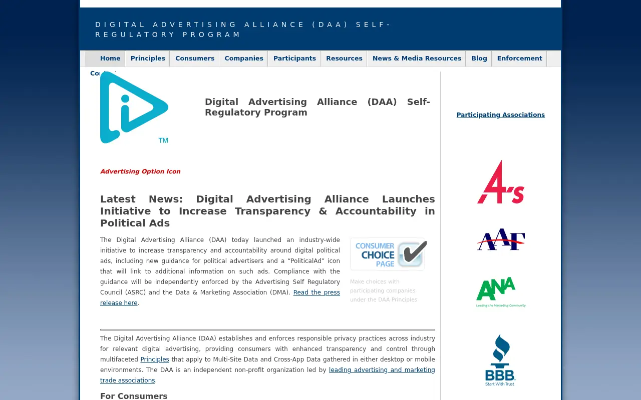 aboutads.info in 2018