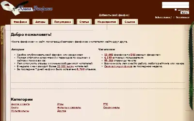 ficbook.net in 2011