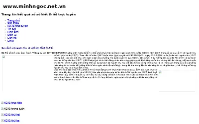 minhngoc.net.vn in 2008