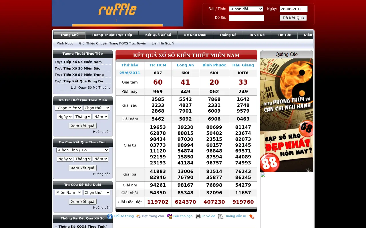 minhngoc.net.vn in 2011
