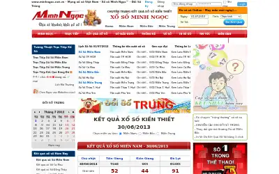 minhngoc.net.vn in 2013