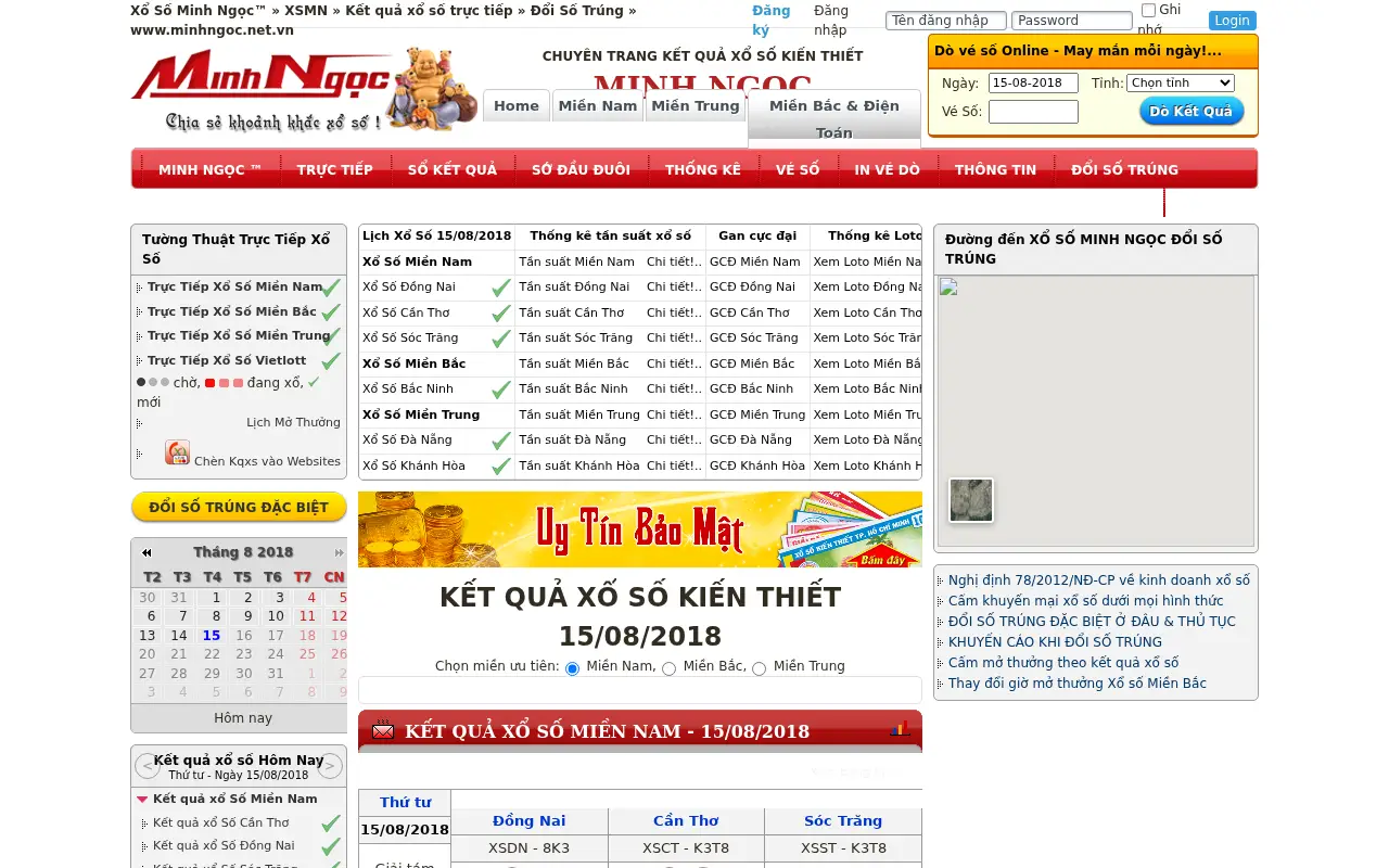 minhngoc.net.vn in 2018