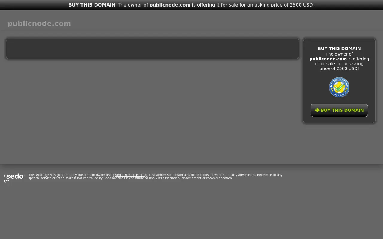 publicnode.com in 2016