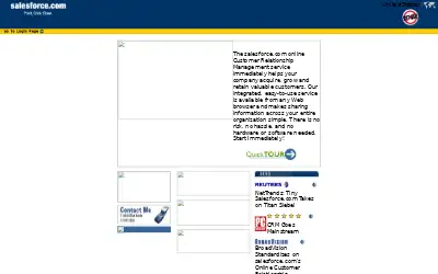 salesforce.com in 2001