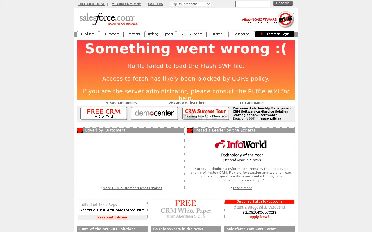 salesforce.com on June 30, 2005