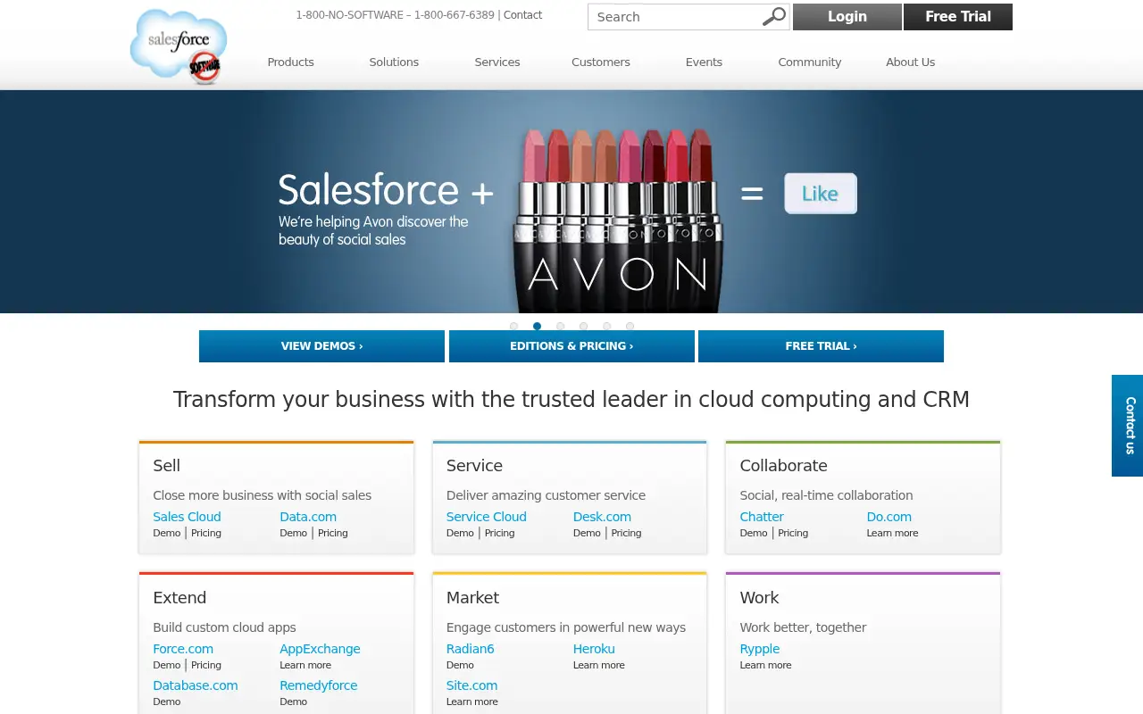 salesforce.com on July 1, 2012
