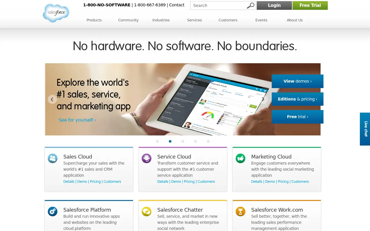 salesforce.com on June 30, 2013