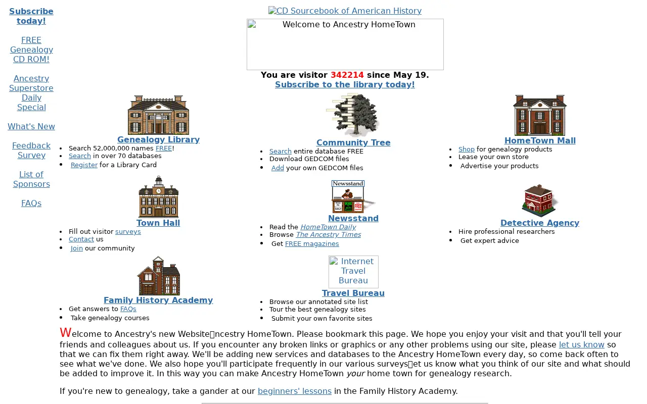 ancestry.com in 1997