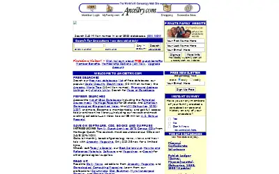 ancestry.com in 1999