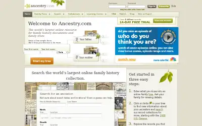 ancestry.com in 2010