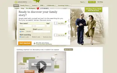 ancestry.com in 2013