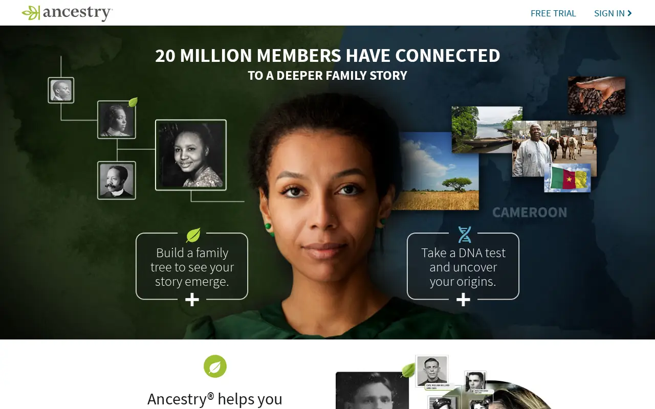 ancestry.com in 2019