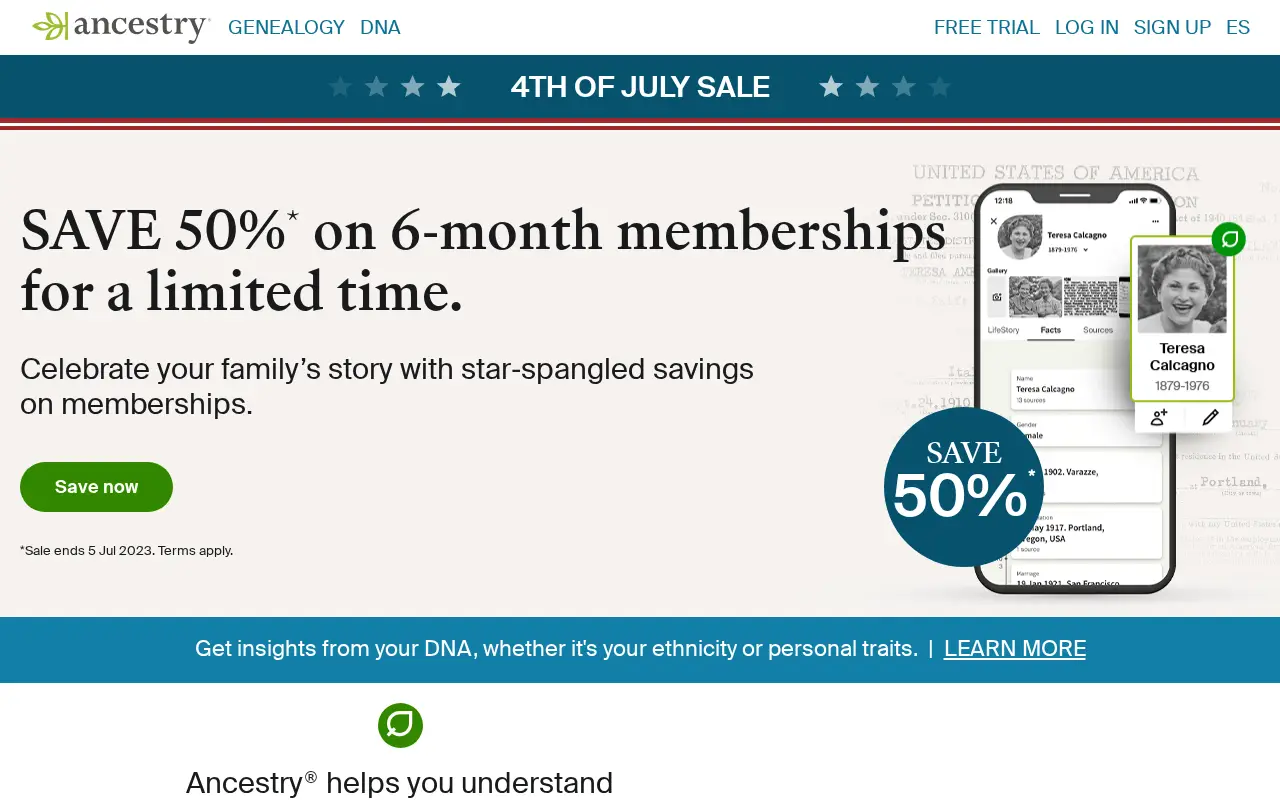ancestry.com in 2023