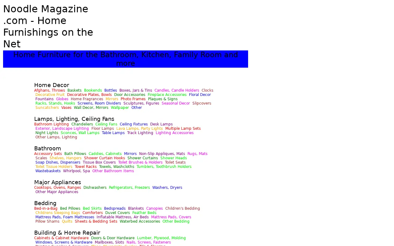 noodlemagazine.com in 2007
