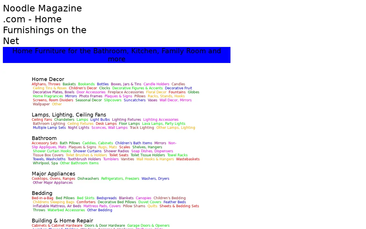noodlemagazine.com in 2008