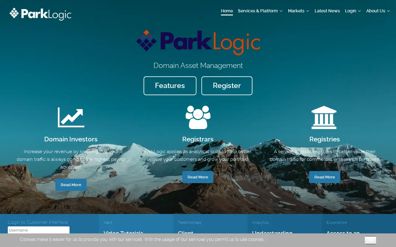 parklogic.com in 2019