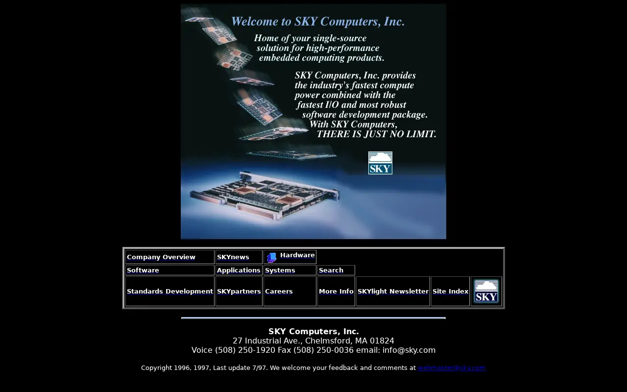 sky.com in 1997