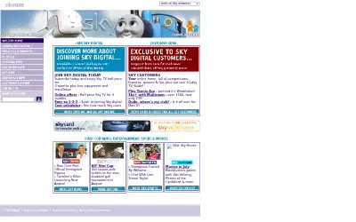 sky.com in 2005