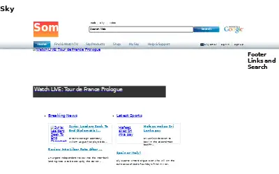 sky.com in 2012