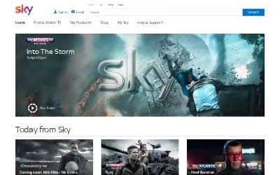 sky.com in 2015