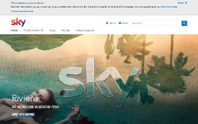 sky.com in 2017