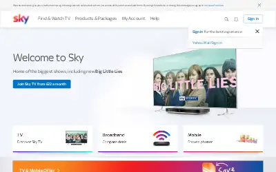 sky.com in 2019