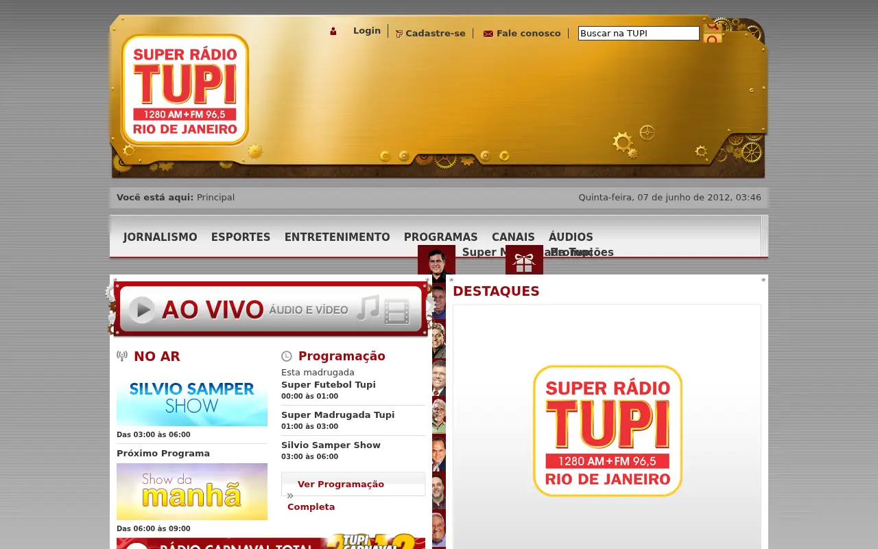 tupi.fm in 2012