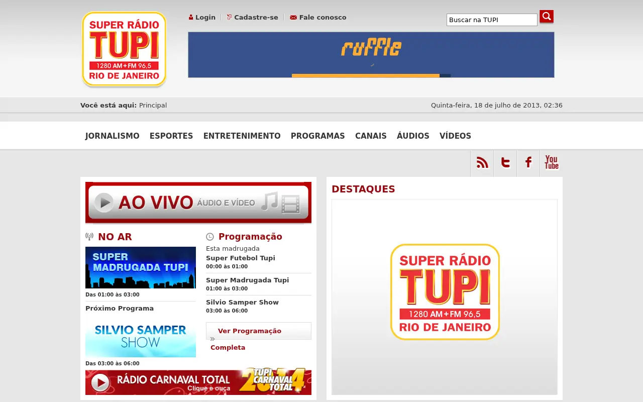 tupi.fm on July 18, 2013
